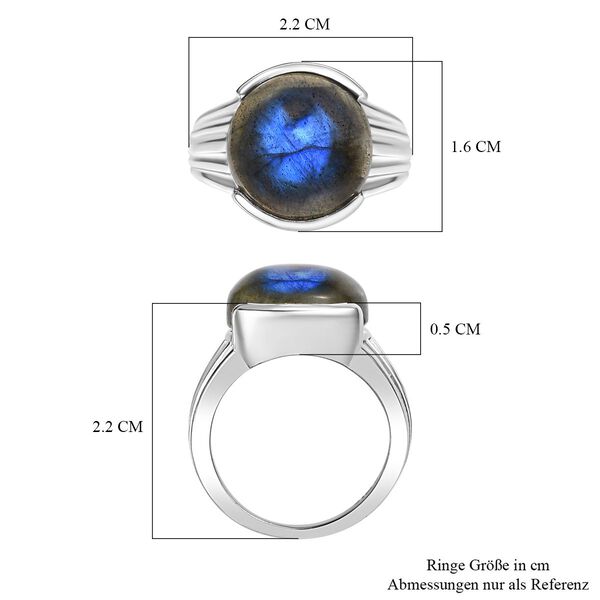 Labradorit Ring - 8,47 ct. image number 8