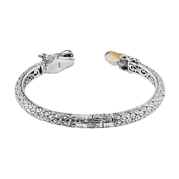 Royal Bali Kollektion- Citrin Armreif, 19 cm - 3,60 ct. image number 4