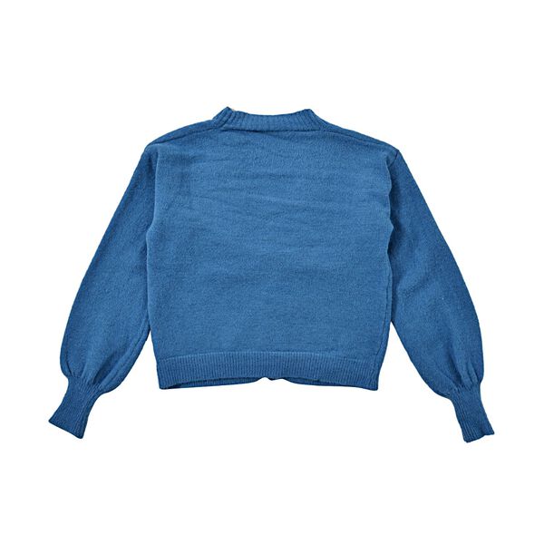 LA MAREY - Strickjacke mit Kn&ouml;pfen, blau image number 1