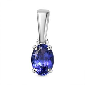 RHAPSODY AAAA Tansanit Anhänger in 950 Platin - 1,18 ct.