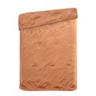 Serenity Night - 100% Maulbeerseide Luxus-Steppdecke mit Seidenfüllung, 135 x 200 cm, rosegold
