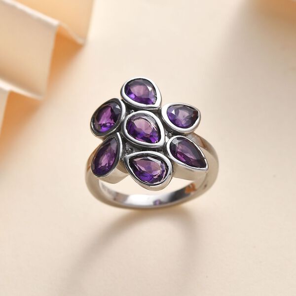 Afrikanischer Amethyst-Ring - 2,84 ct image number 2