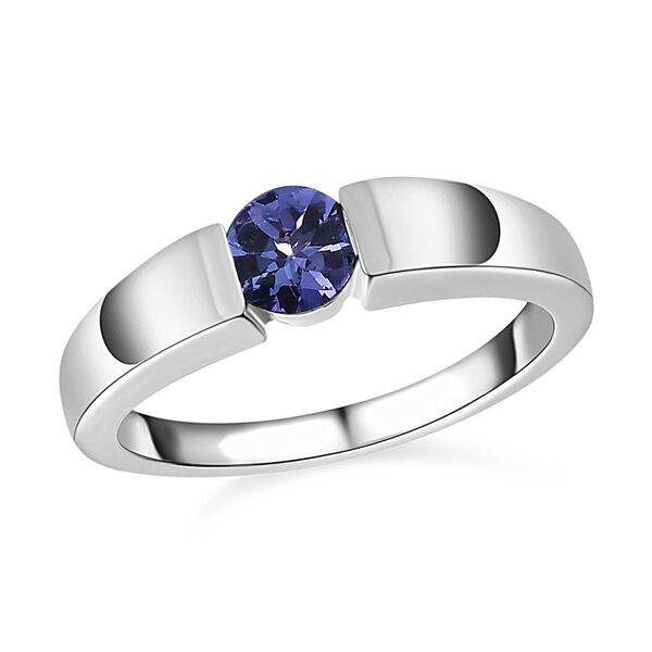 Tansanit Solitär Ring - 0,50 ct. image number 4