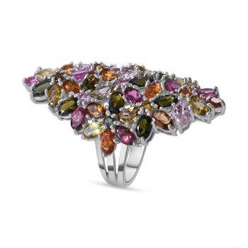 Multi-Turmalin-Ring - 9,33 ct.