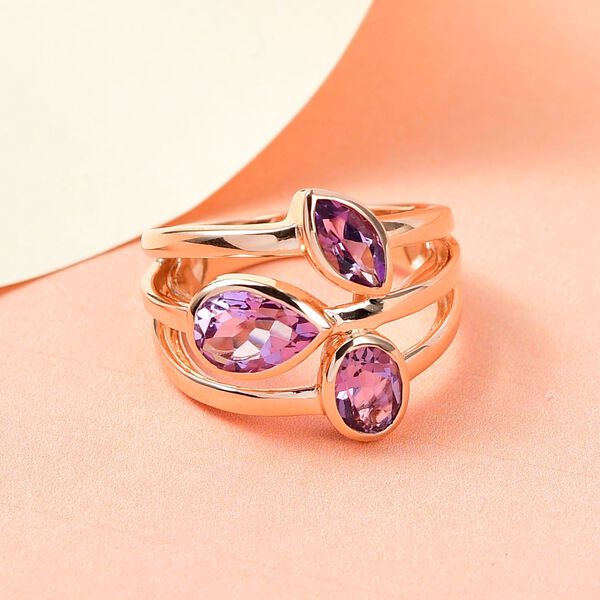 AA Rose De France Amethyst-Ring - 2,44 ct. image number 2