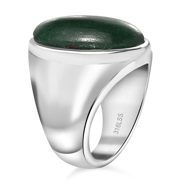 Grüner Aventurin-Ring - 9,91 ct. image number 5