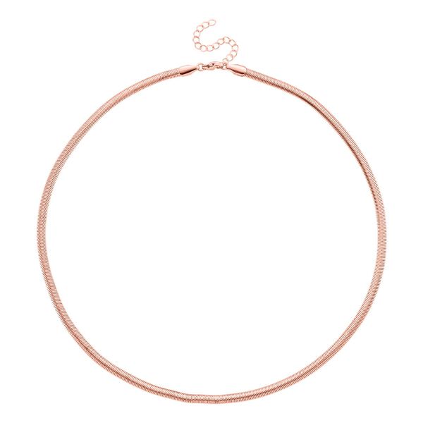 5er-Set Halsketten, ca. 45 cm + 5 cm Extender, Nickelfreies Messing Ros&eacute;goldfarben image number 12