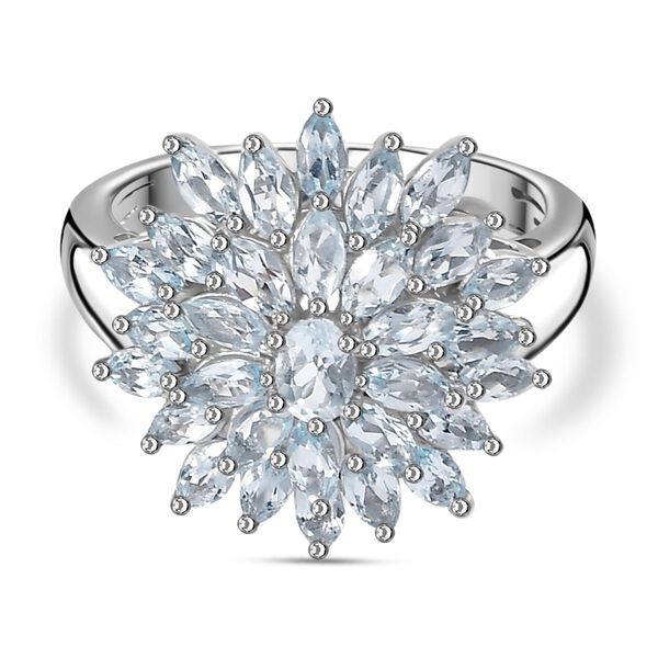 Himmelblauer Topas-Ring - 2,67 ct.