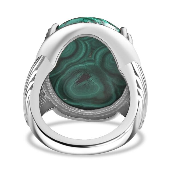 Malachit Ring - 30,11 ct. image number 5