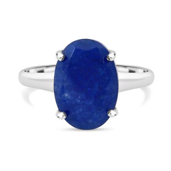 Blauer Jade Ring - 5,13 ct.