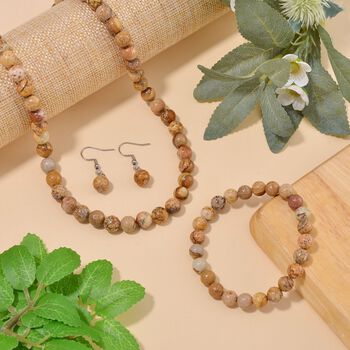 3er-Set - Bild Jasper Schmuckset - 286 ct.