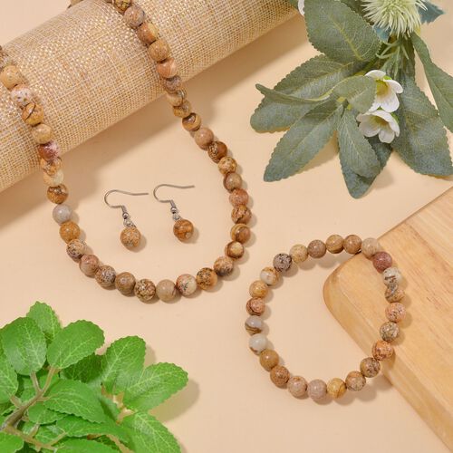 3er-Set - Bild Jasper Schmuckset - 286 ct. image number 1