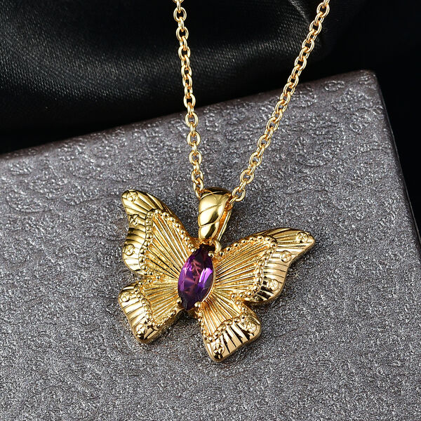 EVER TRUE Afrikanischer Amethyst Schmuckset ca. 50 cm ca. 0.49 ct image number 1