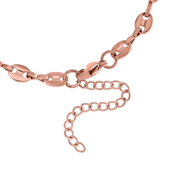 3er Set - Sehr Schick und Trendy Armbänder, Chirurgen-Edelstahl, Rosèfarben image number 11