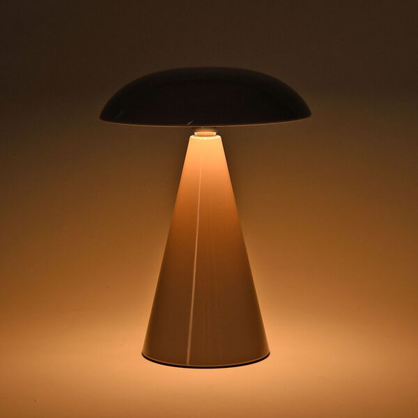 LIVMORE 2-in-1 Magnetische, wiederaufladbare LED-Tisch- und Wandleuchte, 15,5x15,5x21cm, Khaki image number 2