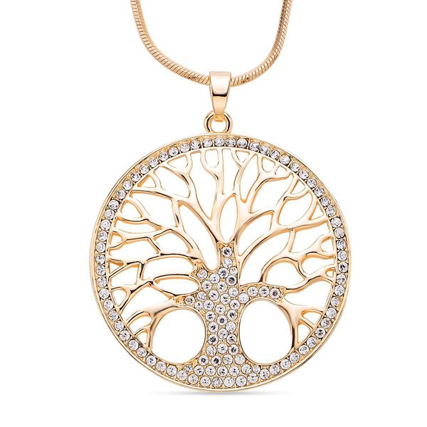 Kristall-Anhänger mit Kette - 5 ct. image number 0