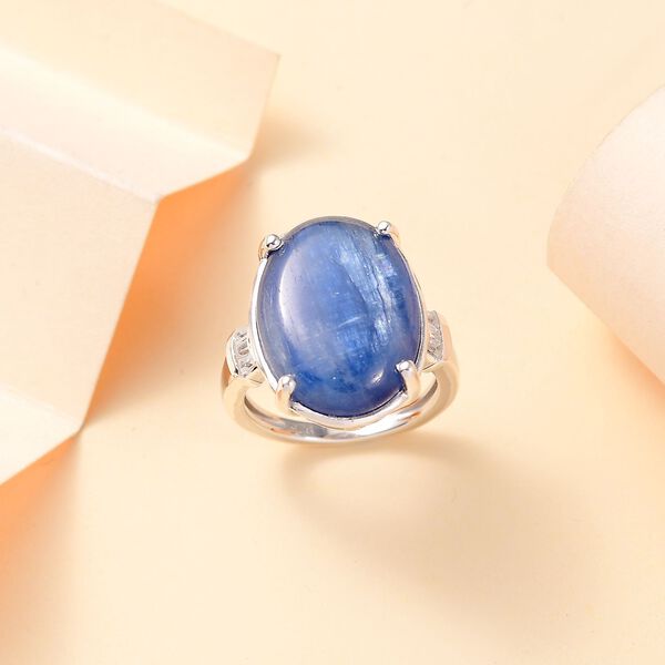 Kyanit und Zirkon Ring - 11,67 ct. image number 2