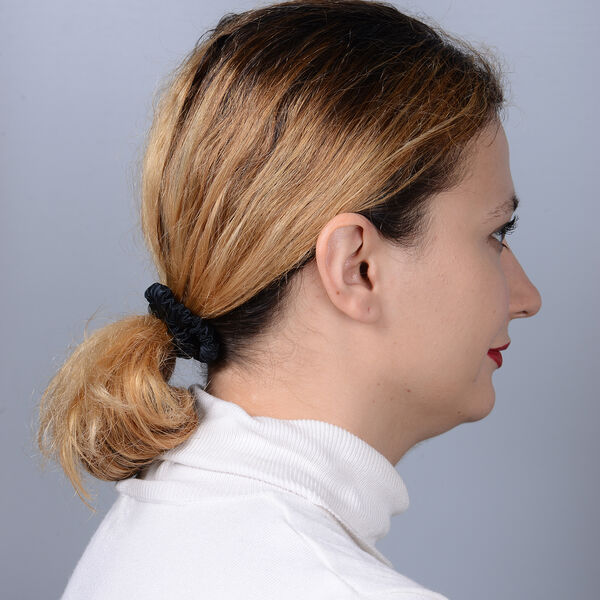 4er- Set, 100% Maulbeerseiden Haargummis image number 4