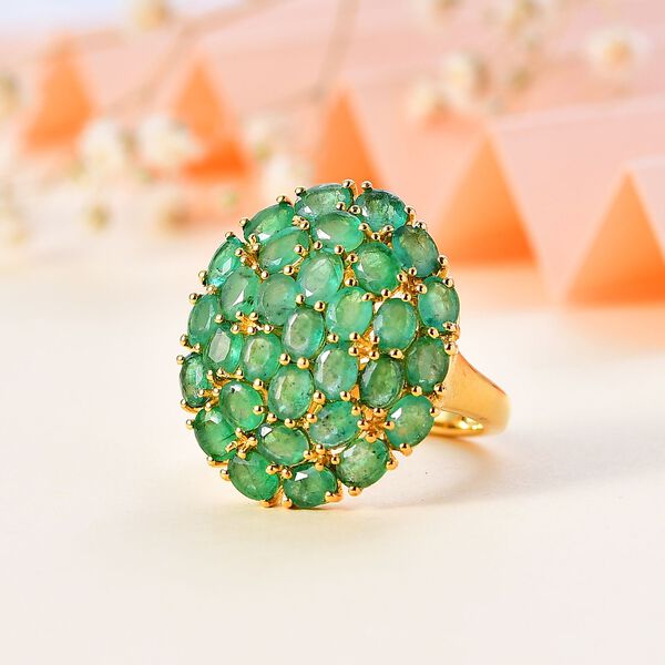 Kagem sambischer Smaragd Ring - 5,18 ct. image number 2