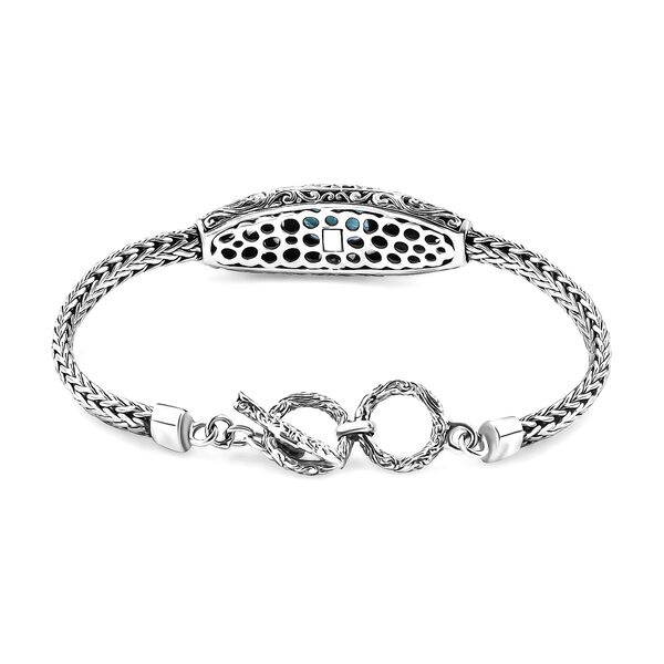 Royal Bali Kollektion - Himmelblaues Topas Armband, 20cm - 6,33 ct. image number 4