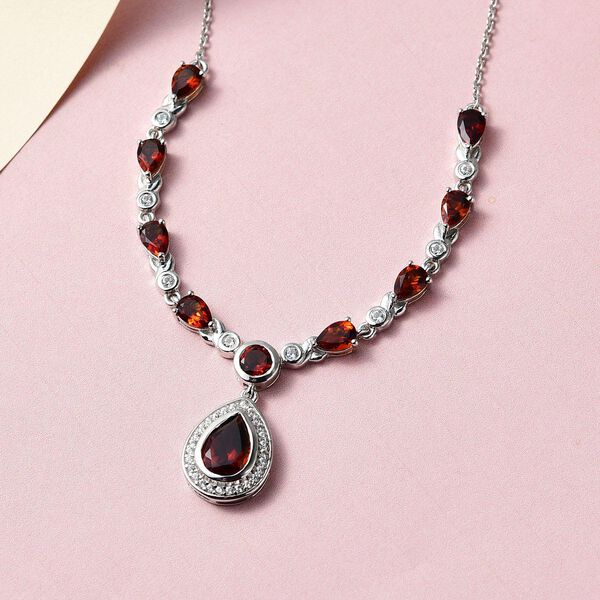 Kirsch Citrin Halskette, 50 cm - 5,81 ct. image number 3