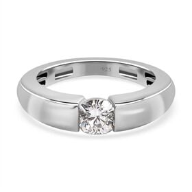 Moissanit Ring - 0,55 ct.