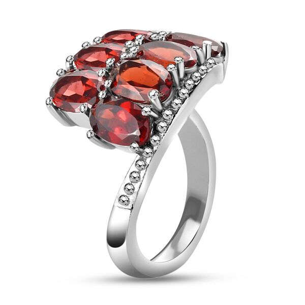 Roter Granat Ring Edelstahl, (Gr&ouml;&szlig;e 16.00), ca. 2.32 ct image number 5