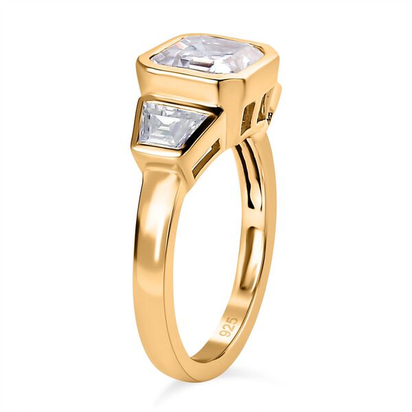 Trilogie Moissanit Ring - 2,37 ct. image number 6
