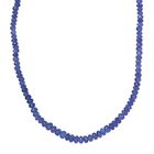 AA Tansanit Halskette, 45cm - 103,10 ct. image number 0