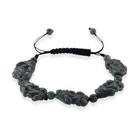 Flexibles Olmek Jadeit Armband - 85 ct.