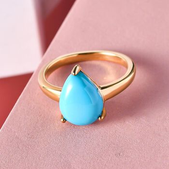 Sleeping Beauty T&uuml;rkis-Ring - 3,56 ct.