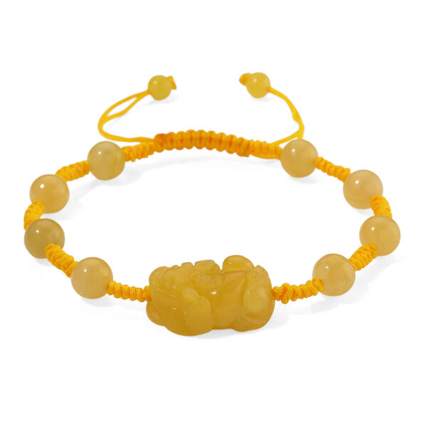 Honig Jade Armband Flexibles  ca. 60.00 ct