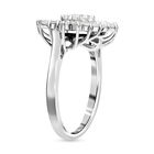 I1 GH SGL zertifizierter Diamant-Boot-Ring - 2 ct. image number 3