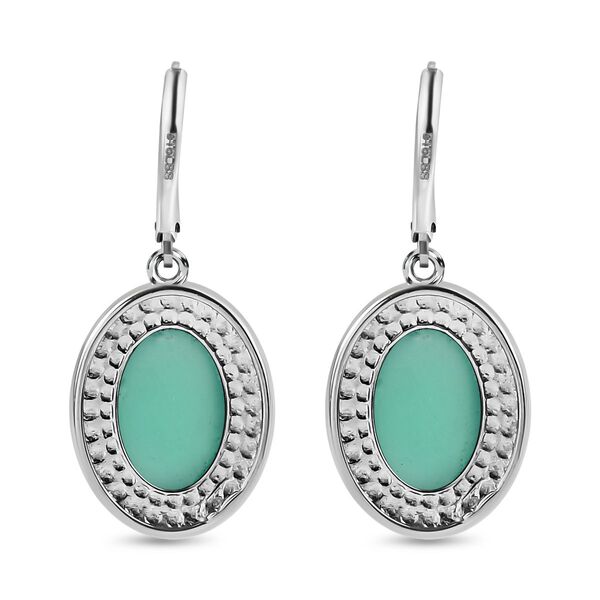 Grüne Onyx-Ohrringe image number 4