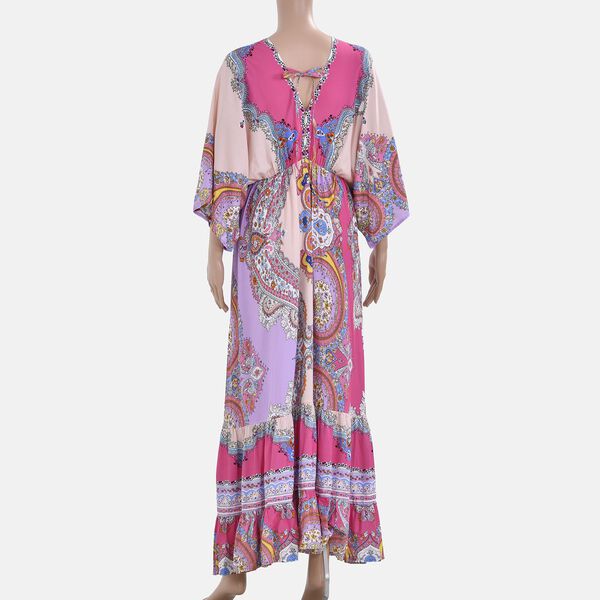 Luftiges Kleid, Einheitsgröße, pink image number 2