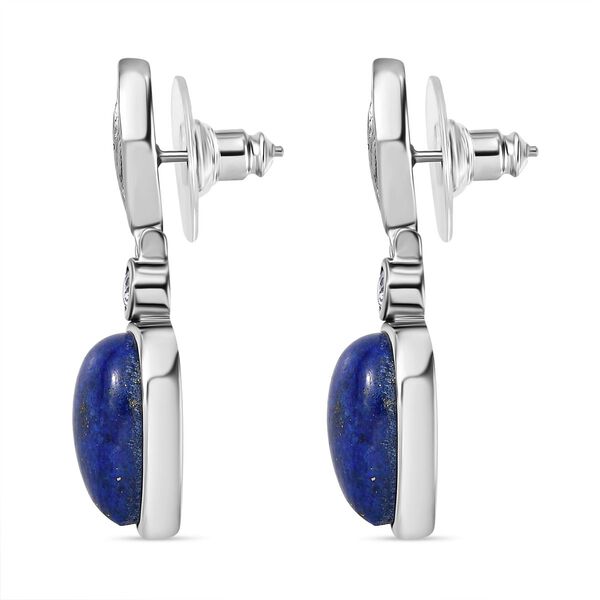 Lapislazuli und Topas Ohrringe - 14,66 ct. image number 5