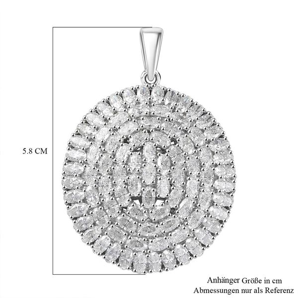 Moissanit Anhänger - 17,85 ct. image number 6