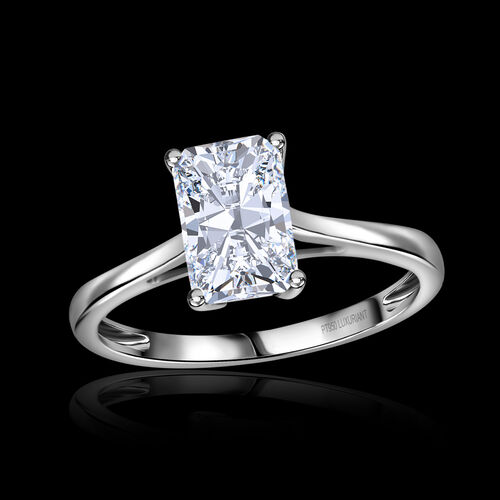 LUXURIANT DIAMOND- SGL zertifizierter VS-GH Labor Diamant Ring in 950 Platin - 2 ct. image number 8