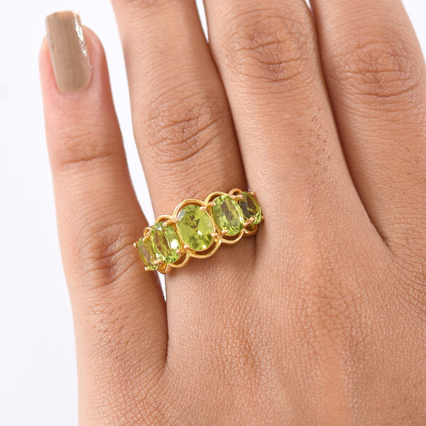 EverTrue Peridot Ring - 4 ct. image number 2