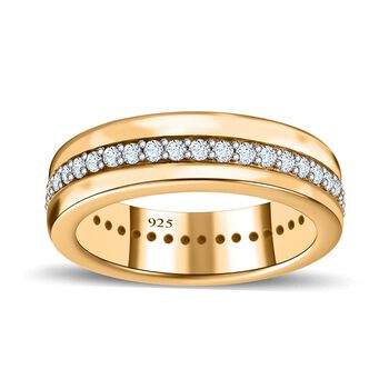 Moissanit Ring - 0,82 ct.