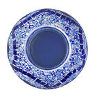 Handgefertigte orientalische Mosaik Glas Tischlampe - Weinkrug Form, Größe 12x38 cm, Blau image number 4