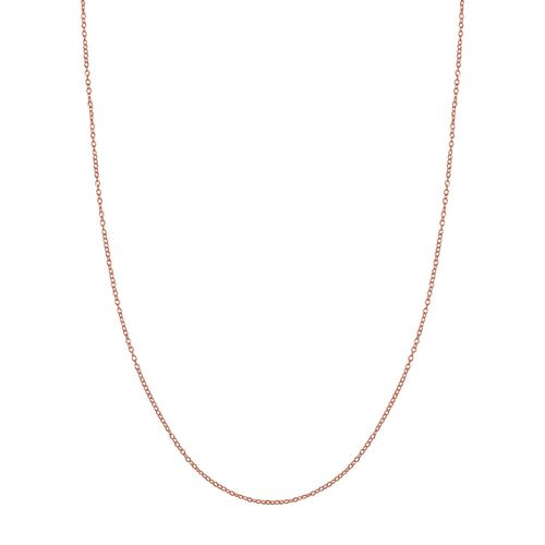 925 Silber rosévergoldetKette ca. 50 cm image number 0