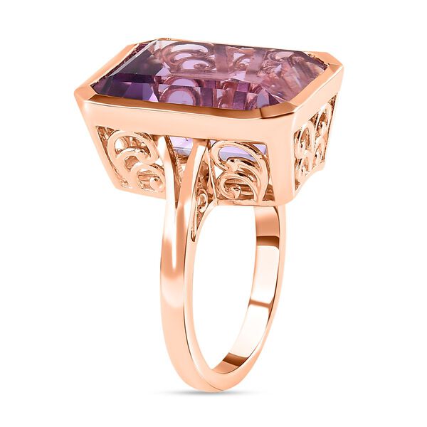 Rose De France Amethyst-Ring - 15,34 ct. image number 5