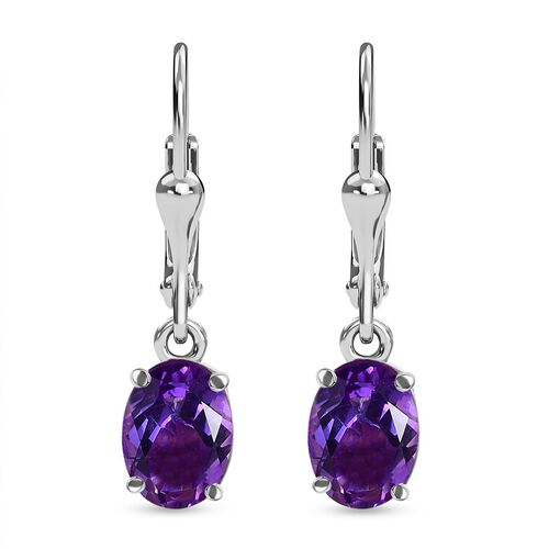 Afrikanische Amethyst-Ohrhänger image number 0