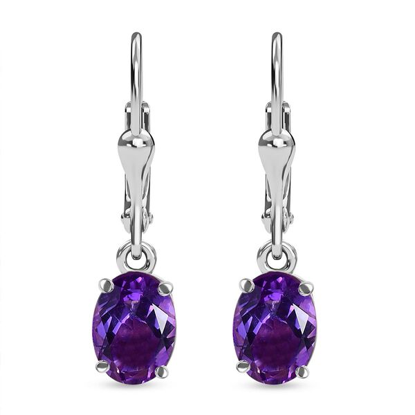 Afrikanische Amethyst-Ohrhänger image number 0