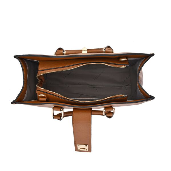 LA MAREY Cabrio-Tasche aus echtem Leder mit 120cm Schulterriemen image number 6