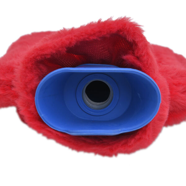 2er-Set W&auml;rmflasche mit Pl&uuml;schbezug, 2000ml und 1 Paar rutschfeste Haus Socken mit Sherpa Futter, Einheitsgr&ouml;&szlig;e 18x32 cm&nbsp; image number 5