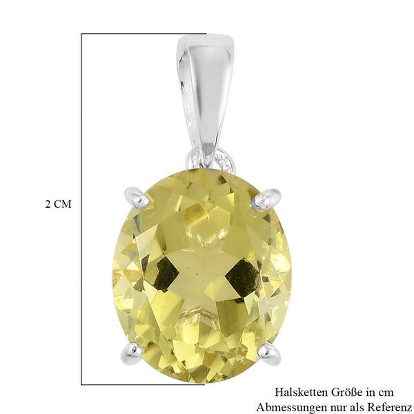 Ouro Verde-Quarz Anhänger - 4,58 ct. image number 6