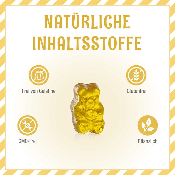 PURNA komplette Multivitamin 60 Gummib&auml;rchen, Mangogeschmack image number 4