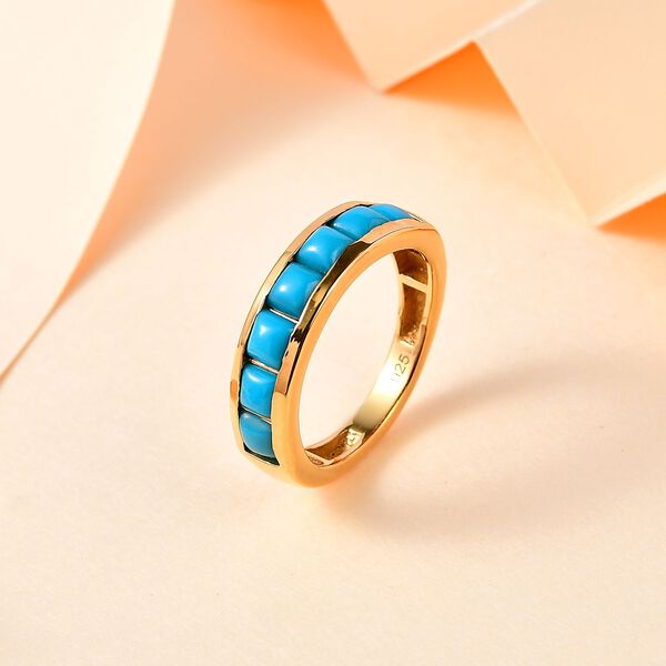AA Sleeping Beauty Türkis Ring - 1,36 ct. image number 2